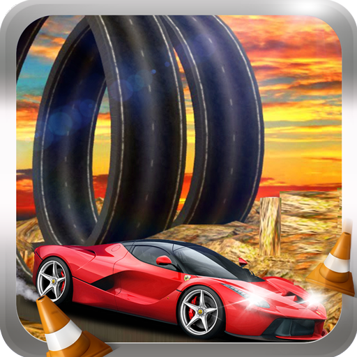 Racing Car Stunts On Impossible Tracks Tricky Path