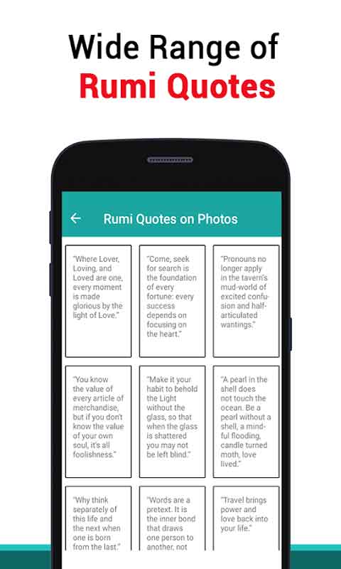 Rumi Quotes On Photos