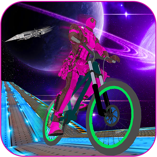 Superheroes BMX Bicycle: Impossible Space Tracks