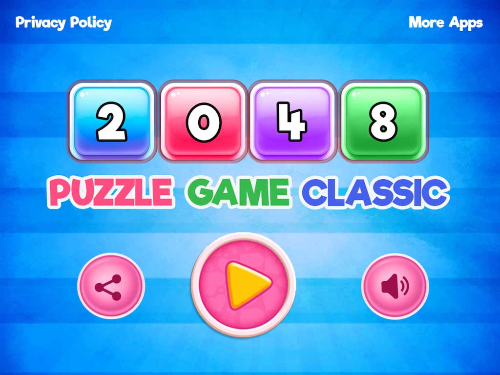 2048 Puzzle Game Classic