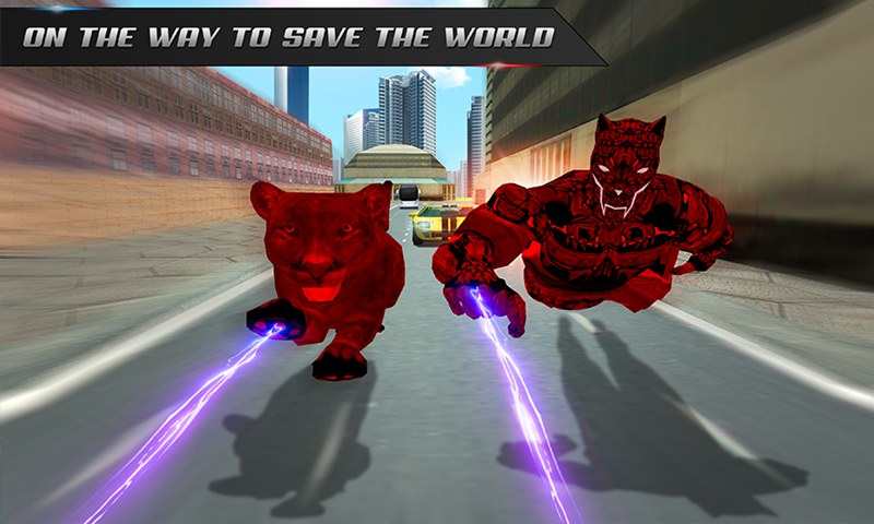 Multi Panther Hero VS Super Villains