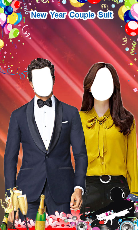 New Year Couple Suit