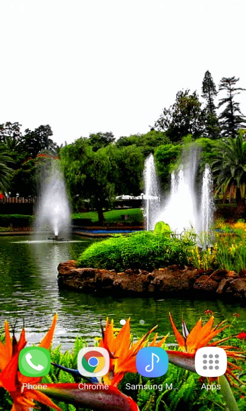 Fountains Beauty Live Wallpaper