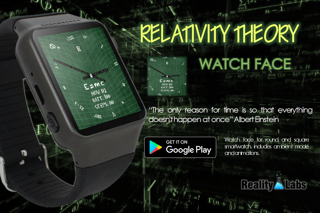 Relativity Theory - Watch Face