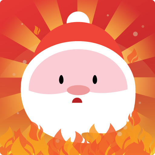 Santa on Fire