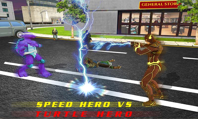Super Light Speed Hero Vs Super Villains
