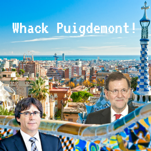 Whack Puigdemont