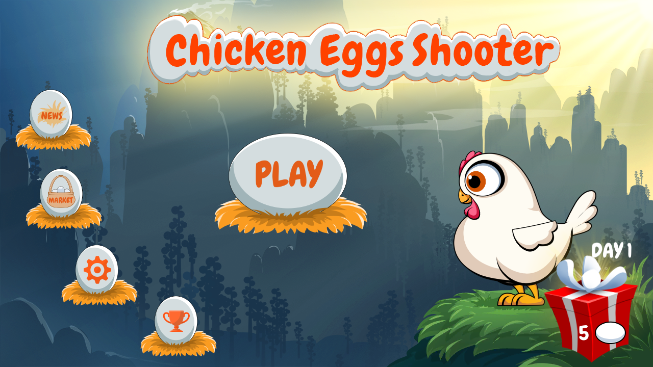 Chicken Eggs Shooter