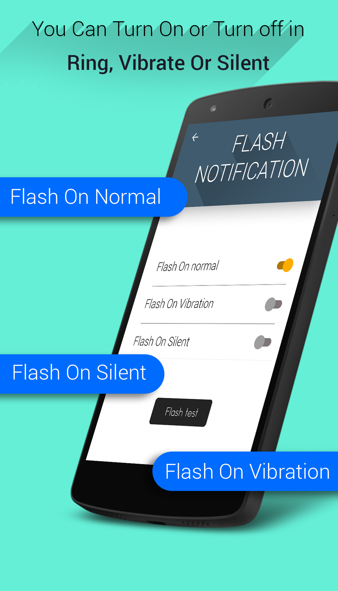 Flashlight Alerts :Flash alert