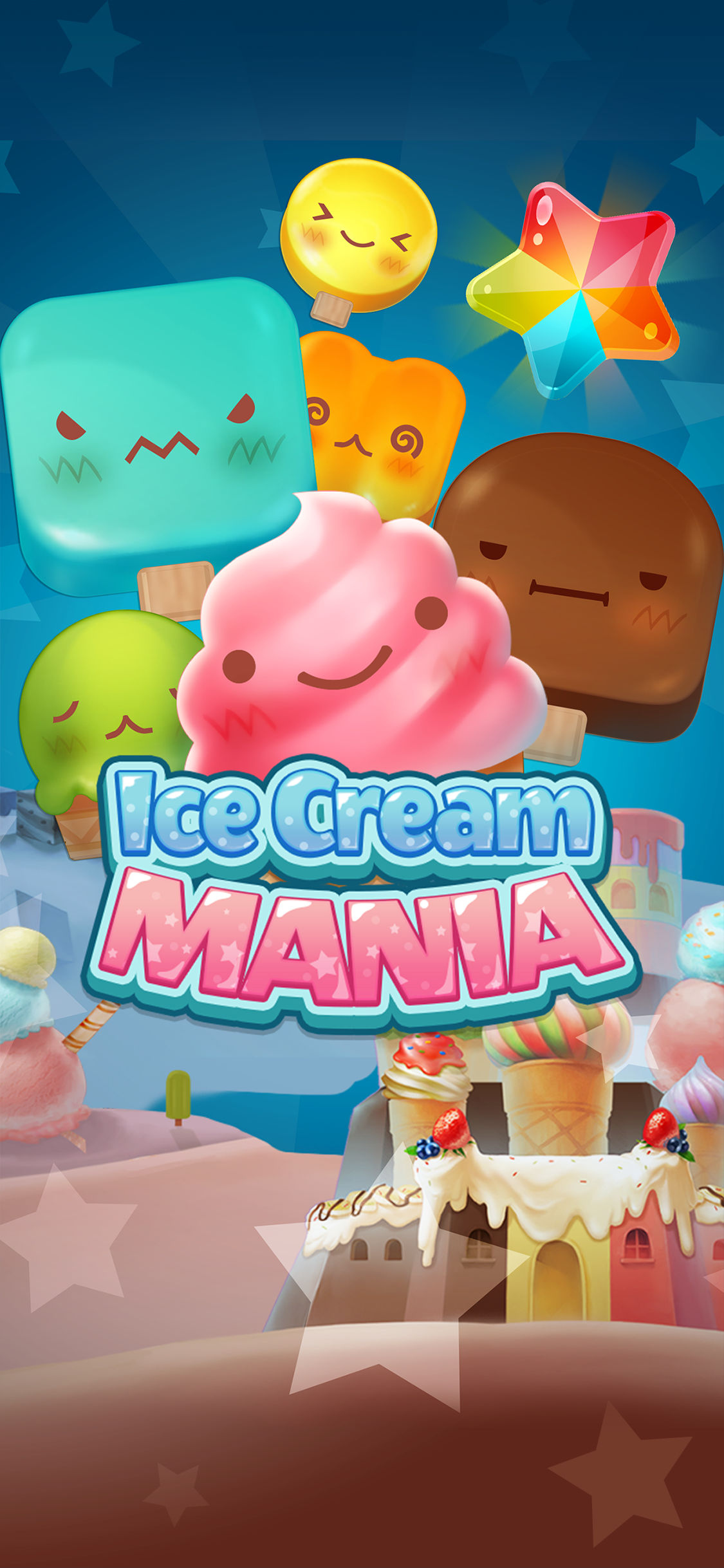 Ice Cream Mania : Match 3 Puzzle