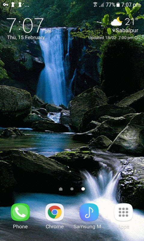 Black Rock Waterfall LWP