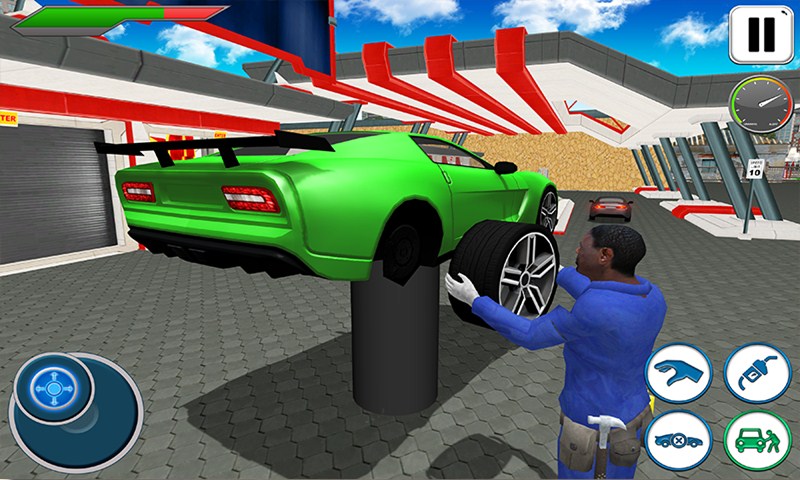 New Sports Car Wash Station Game