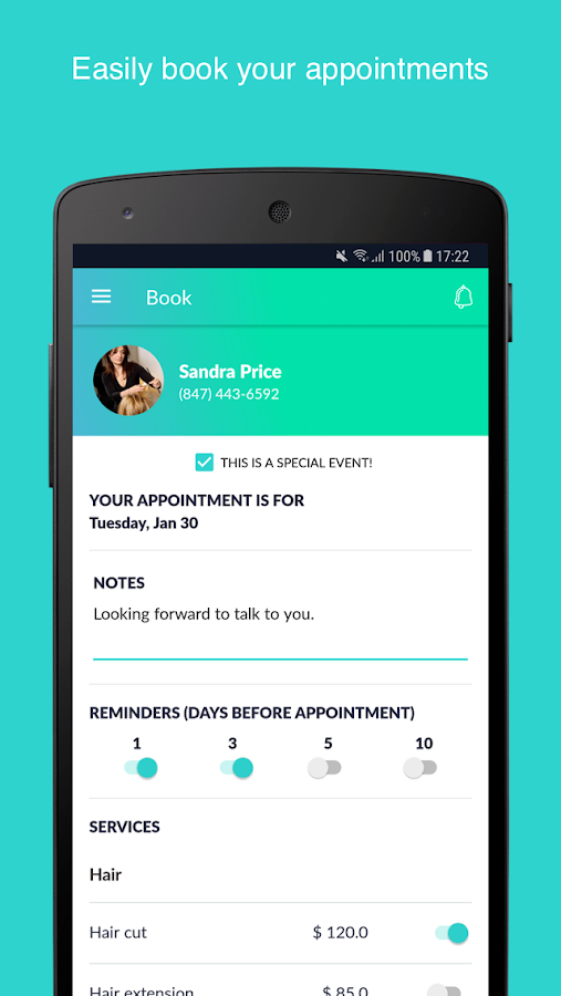 Ring My Stylist - Appointment Scheduling System