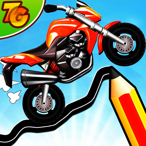 Road Draw: Hill Climb Moto Racing