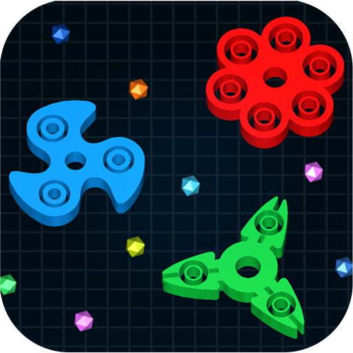 Spinning.io 3D : Fidget Spinner Top Wars