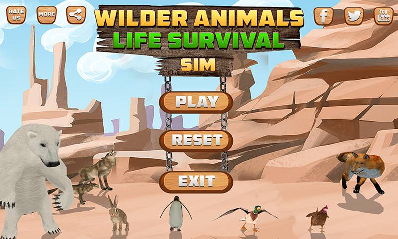 Wilder Animals Life Survival Sim