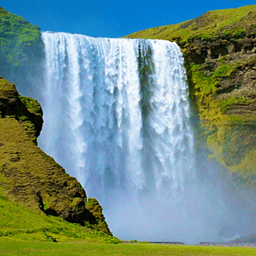 Amazing Nature Waterfall LWP