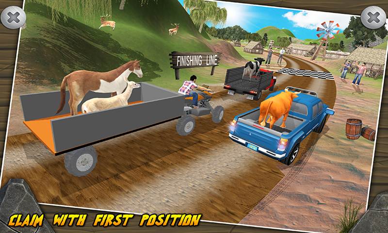 Animal Transport ATV Truck Racing