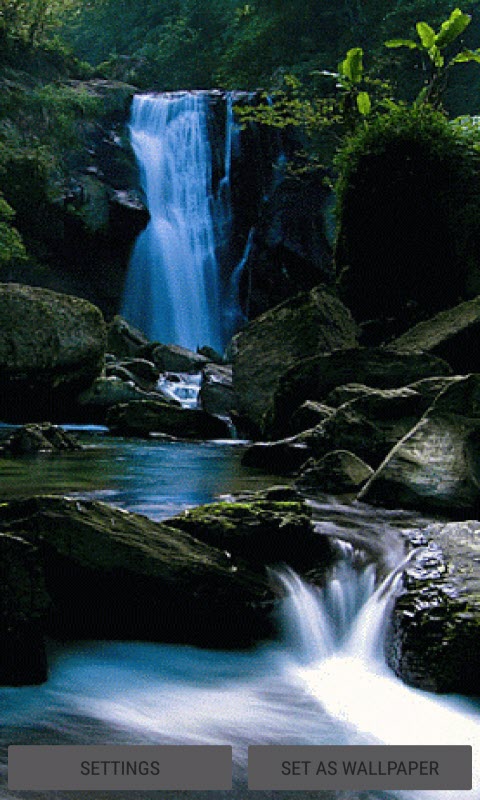 Black Rocks Waterfall LWP