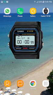 Casio F-91W Watch Widget
