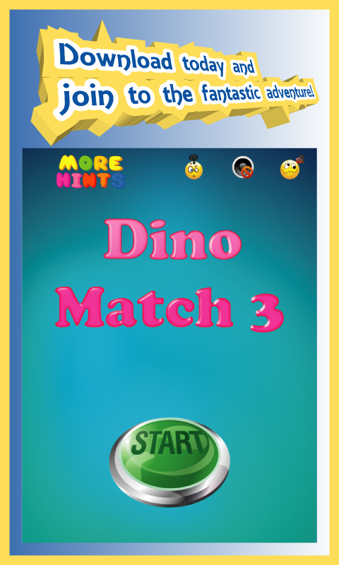 Dino Boom - Free Match 3 Puzzle Game