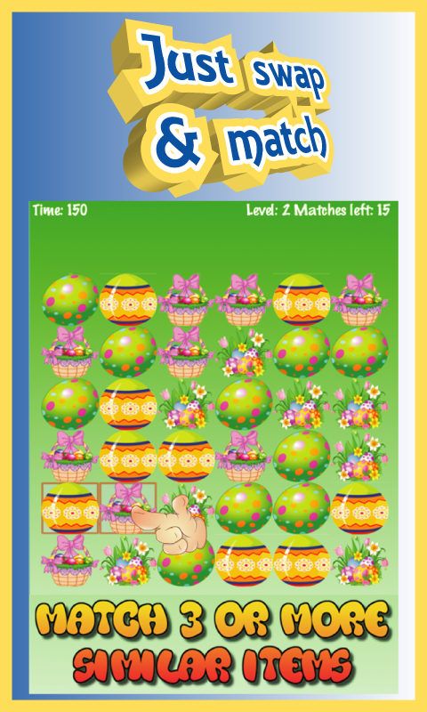 Easter Boom - Free Match 3 Puzzle Game