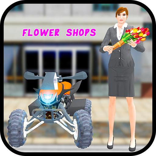 Flower Delivery Bike Simulator