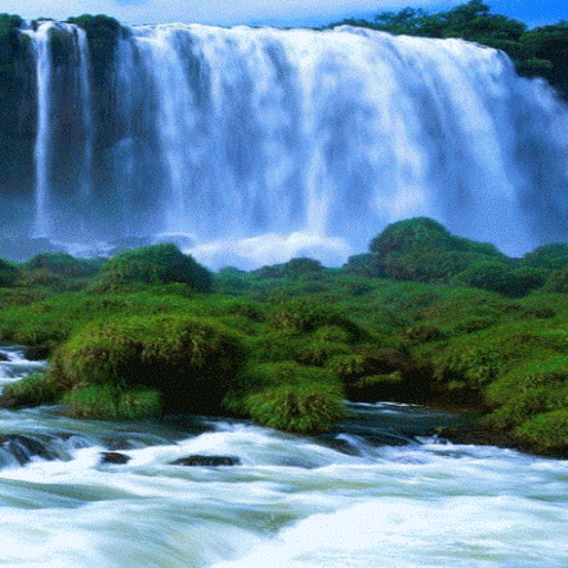 Green Grass Waterfall LWP