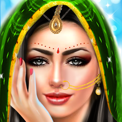 Indian Doll Wedding Fashion Makeup And Dressup