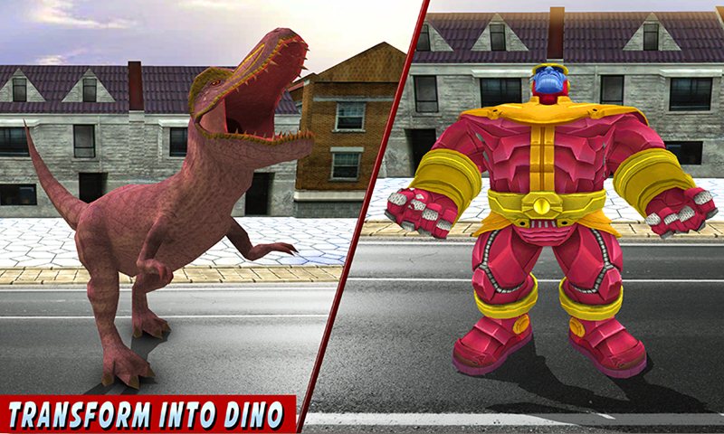 Multi Dino Infinity Hero vs Futuristic Villains