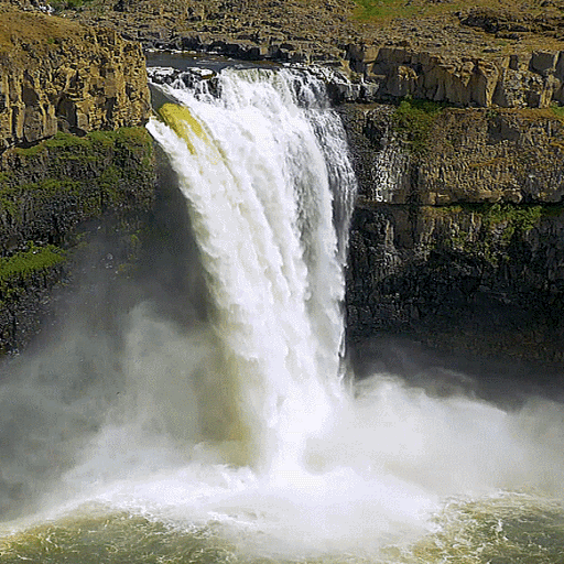 Steamy Waterfall LWP