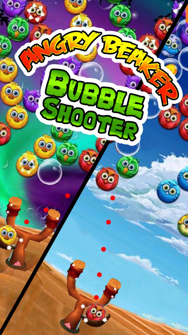 Angry Beaker Bubble Shooter