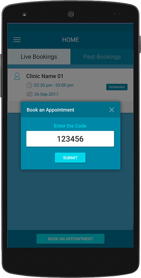 DRCITAS – MEDICAL (PATIENT) APPOINTMENT SCHEDULING APP
