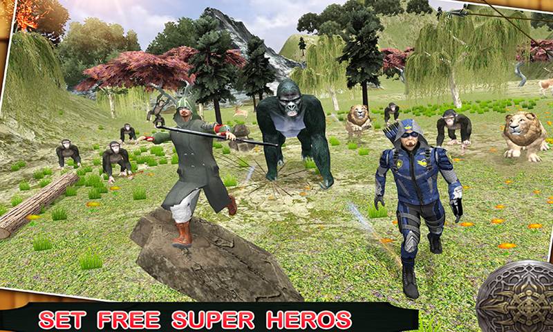 Grand Arrow Hero Survival: Superheroes Rescue