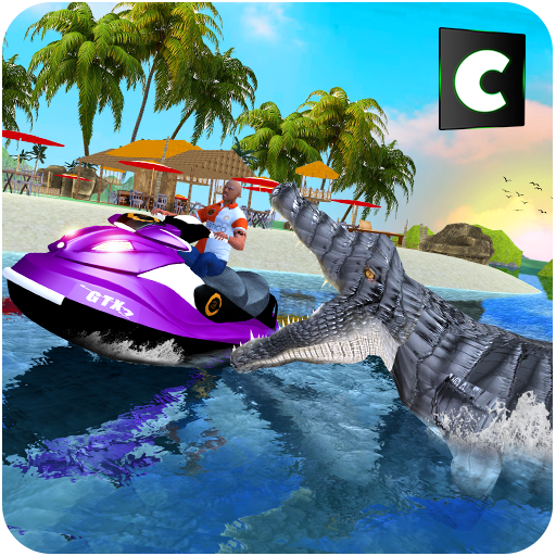 Hungry Crocodile Water Attack Game