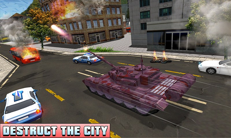 Impossible Mega Stunts:Tank City Battle