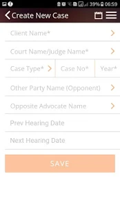 Lawyer Diary App