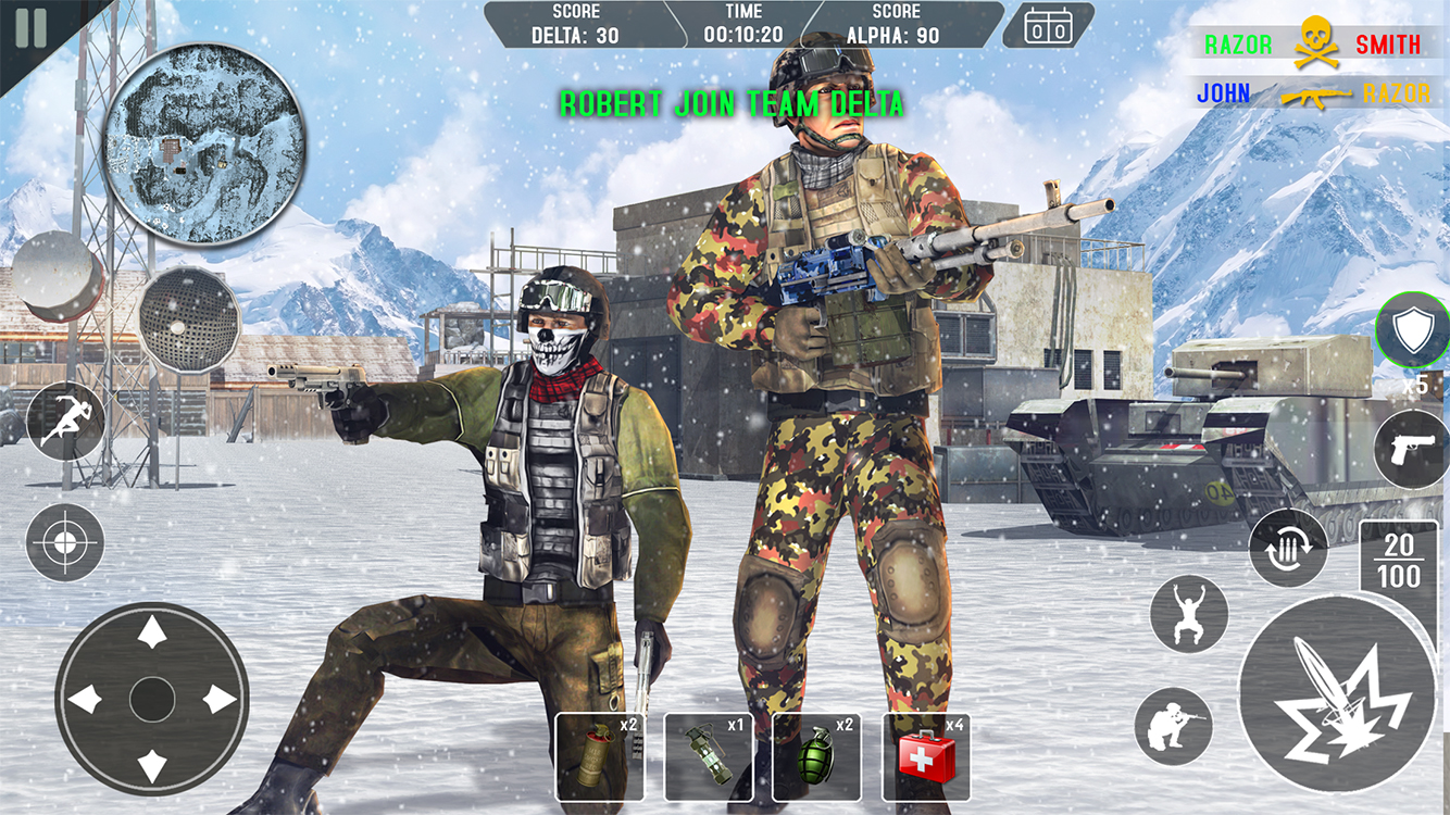 Modern Force Multiplayer Online