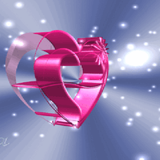 Pink Heart Spin LWP