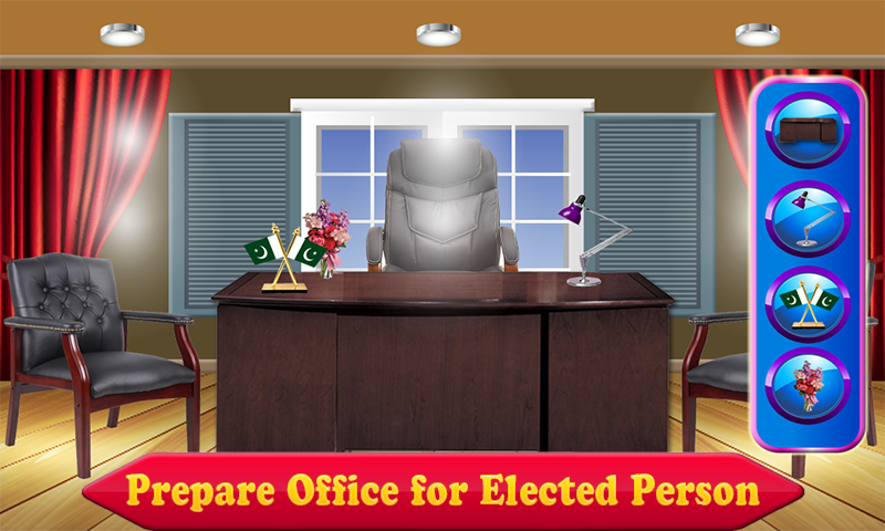 President House & Stage Décor - Cleanup Game