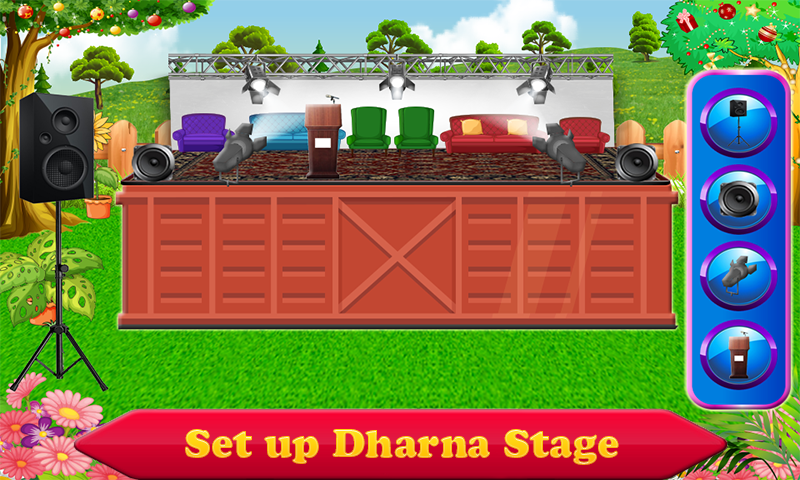 President House & Stage Décor - Cleanup Game