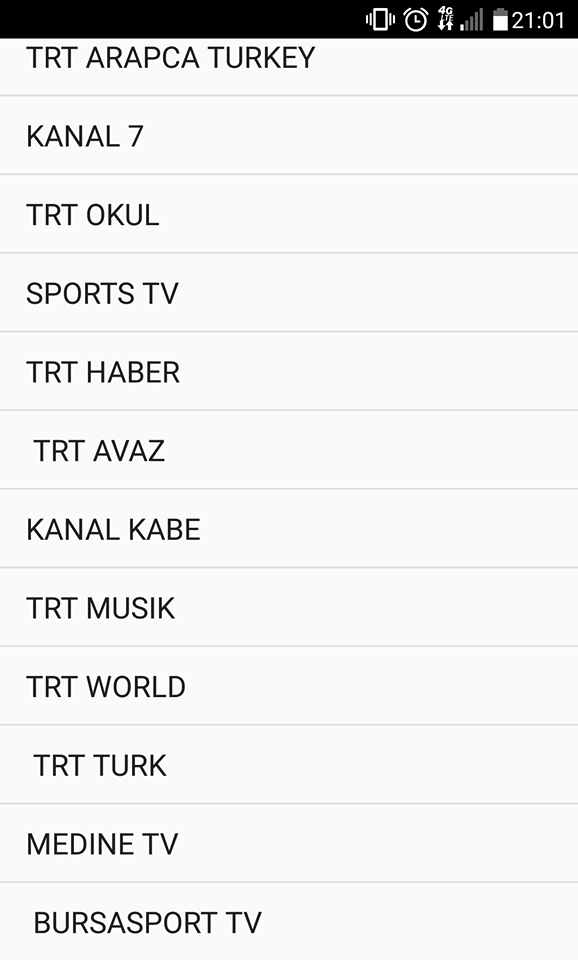 Turkey TV Channels