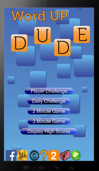 Word Up Dude - play word scramble with friends