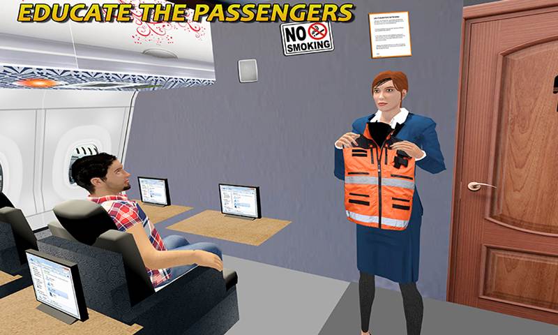 Airport Staff: Air Hostess Simulator