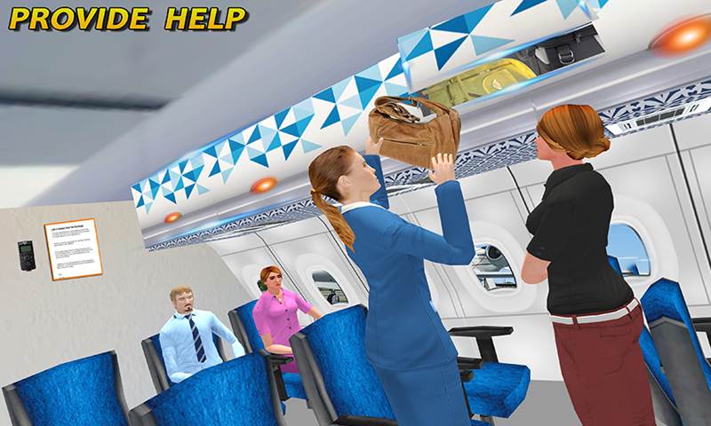 Airport Staff: Air Hostess Simulator