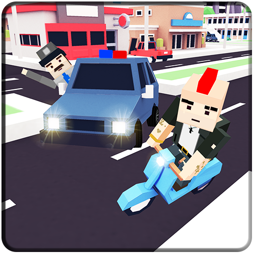 Blocky Police Family Simulator: City Criminals