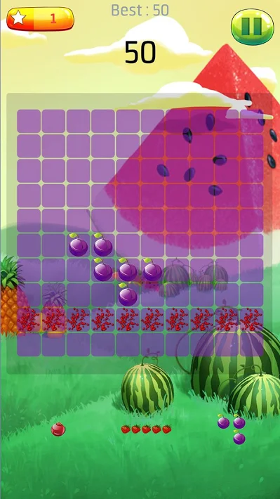 Fruity Block: Drop & Match Blocks Puzzler