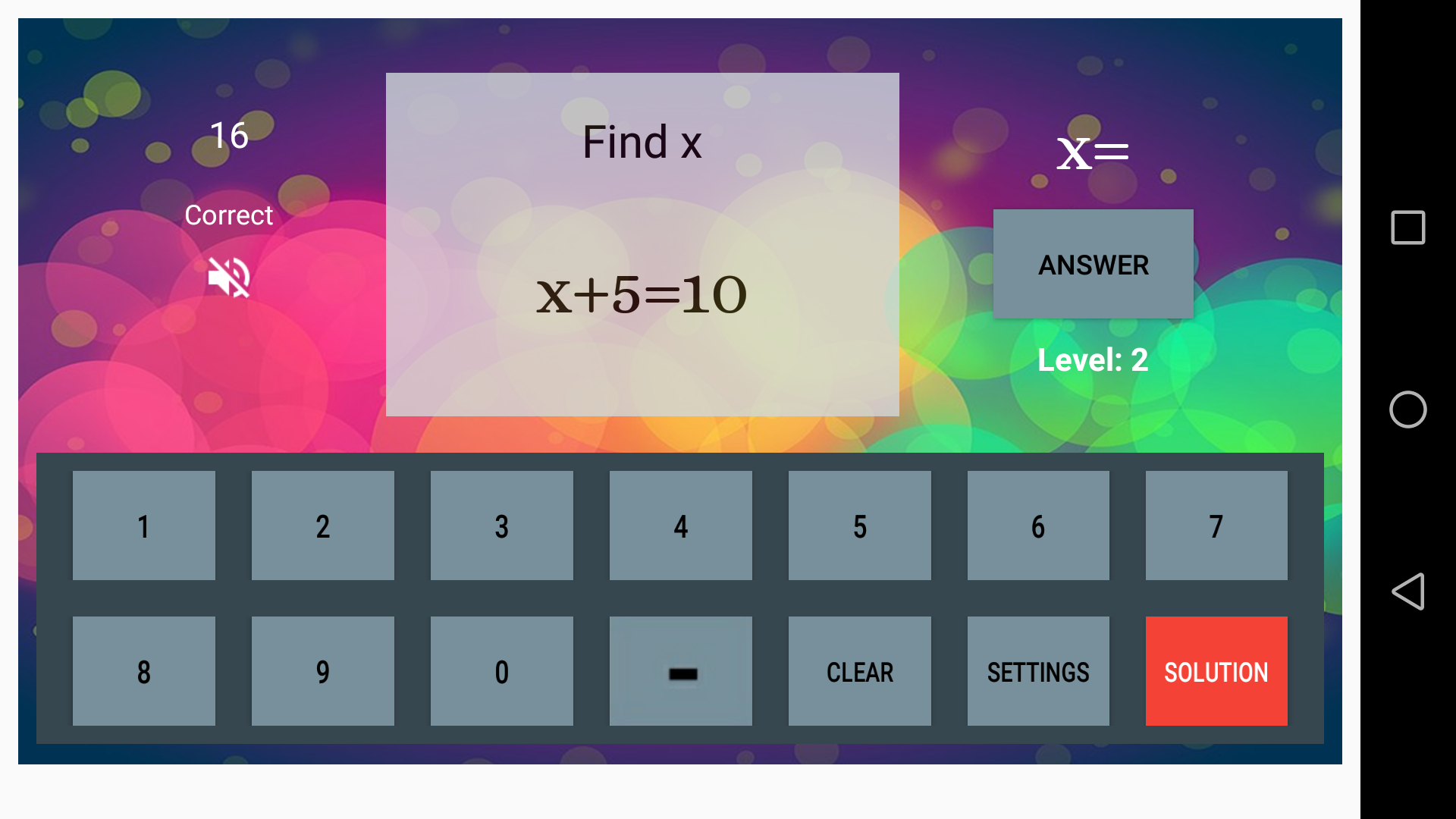 Math: Find X