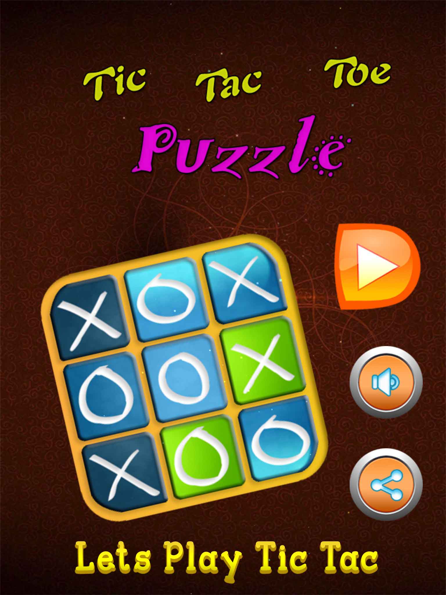 Tic Tac Toe Classic Puzzle