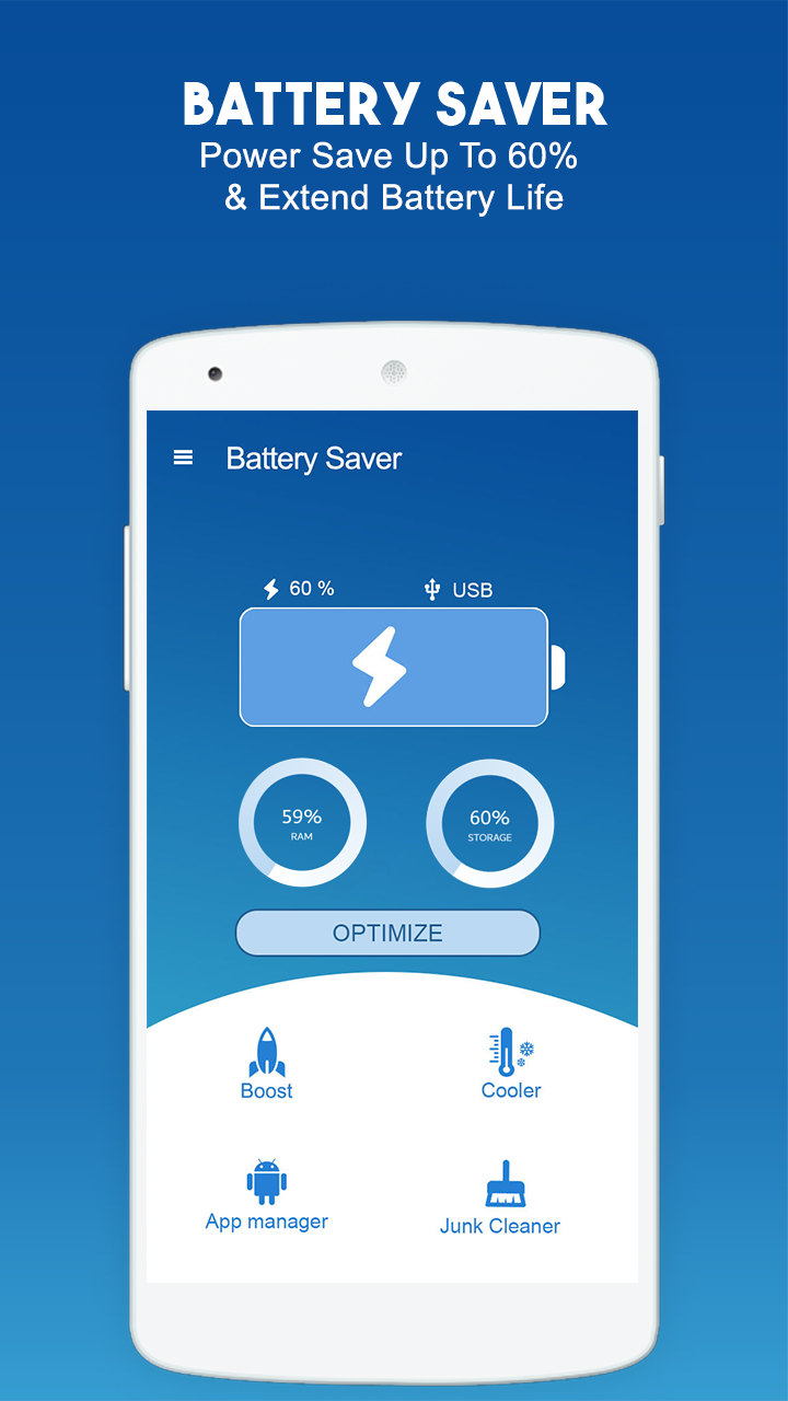 Battery Saver & Optimizer - Phone Cleaner